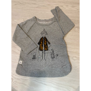 Gap 童裝、毛圈上衣、尺寸：4year、100cm(二手）