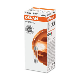 【Max魔力生活家】OSRAM 歐司朗 雙尖燈泡 6418 12V 5W 室內燈泡 牌照燈泡 11x35mm 低價供應