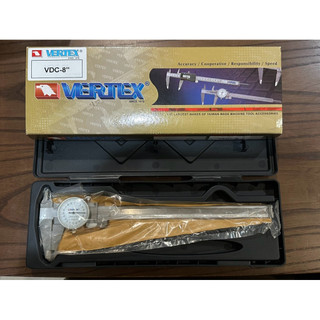 VERTEX 維昶 - 8吋高精度帶表卡尺 (Dial Caliper)