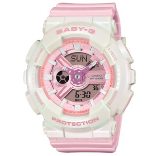 CASIO BABY-G 夢幻色彩 雙顯腕錶 BA-110PD-4A