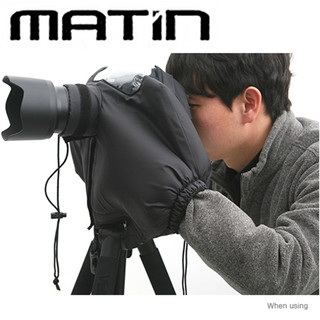 又敗家｜韓國製MATIN雙手相機雨衣相機隔音罩單眼相機防寒罩單眼相機防雨罩相機防水套單眼相機防水罩單反防風罩M-6398