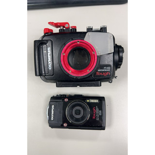 二手 奧林巴斯 Olympus Tough TG-3 防水 數位相機 + 防水殼 潛水 拍攝