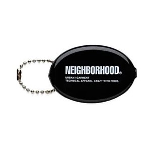 【WUSO】NEIGHBORHOOD COIN CASE BLACK KEYCHAIN