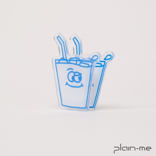 plain-me [奶茶] 文具 立牌 壓克力 磁吸夾 辦公室用品 [JNP3937-261]
