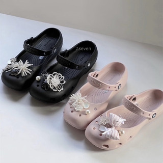 Crocs 卡駱馳 Classic Ballet 洞洞鞋 女款 夏季 懶人鞋 涼鞋