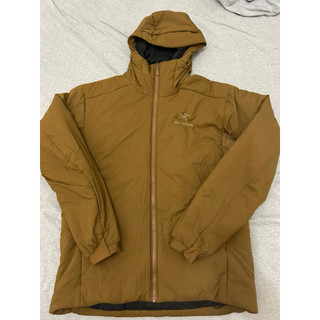 始祖鳥 Arcteryx Atom AR Hoody 男款 連帽化纖外套 棕色