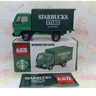 (安安) Tomica Beams Starbucks 星巴克 Mitsubishi Fuso Canter 貨車