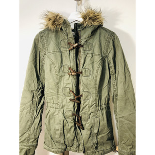 Abercrombie & Fitch 軍裝 排扣 外套 夾克 大衣