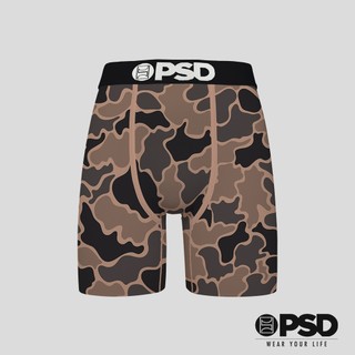 【PSD Underwear 官方旗艦店】 CAMO-平口四角褲-棕色