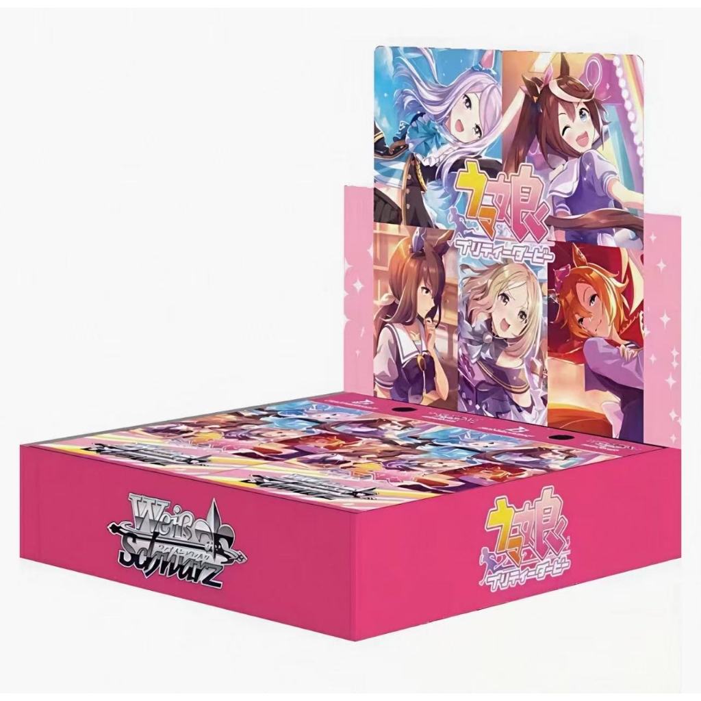 【賽馬娘✅】正版 WS 黑白雙翼 補充包 第一彈 第二彈 初版 一盒全新未拆 賽馬娘卡片 賽馬娘補充包 賽馬娘周邊