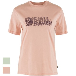 Fjallraven 瑞典 北極狐 女 Lush Logo 快乾有機棉短袖 T-shirt 14600165 綠野山房