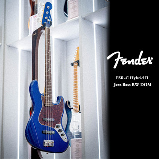 Fender Japan FSR-C Hybrid II Jazz Bass RW DOM 電貝斯【又昇樂器】