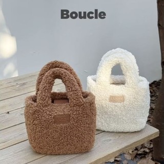 UGG AUSTRALIAN SHEPHERD ® 女士單肩毛絨圈絨包 #ASA047