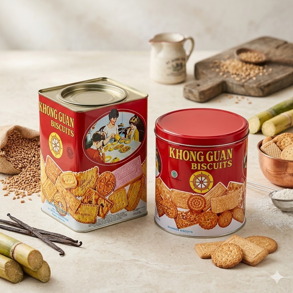KHONGGUAN BISCUITS 綜合餅乾 過年禮盒 年貨 年節 印尼 一桶 BISKUIT