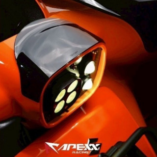【台中光葳】APEXX SUI CC 小風鏡 SUZUKI SUI 125 暗黑風鏡