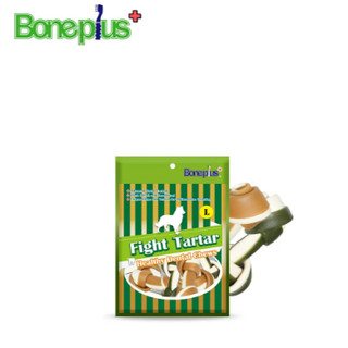 . Bone Plus - 綜合雙色潔牙骨結 寵物零食 狗零食