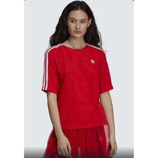 愛迪達 Adidas 紅色經典Logo短袖TEE 全新