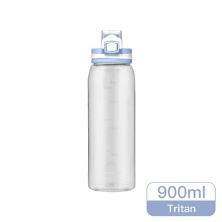 LocknLock樂扣樂扣 優質時尚彈蓋水壺(900ml-Tritan/藍)【萬家福】
