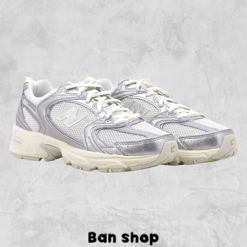 【Ban shop】New Balance 530 NB530 男女復古休閒鞋 銀白色 D楦 U5303IR