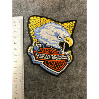 臂章/ 哈雷戴維森 (Harley-Davidson)/機車/厚底背膠