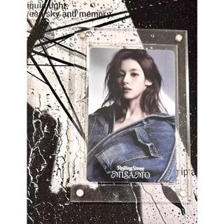 原廠卡💯 TWICE小卡 sana滾石雜誌小卡 湊崎紗夏滾石雜誌卡 TWICE女團小卡 湊崎紗夏 牛仔款小卡 粉色卡背