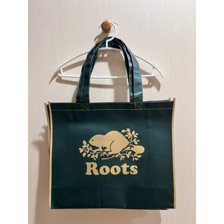 【倉庫B- 全新商品】 ROOTS環保購物袋 中 大尺寸