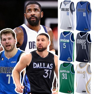 獨行俠隊 Kyrie Irving 厄文 湯普森球衣 唐西奇 拉塞爾 籃球背心 羅素熱壓球衣 戴維斯籃球服 排汗透氣球服