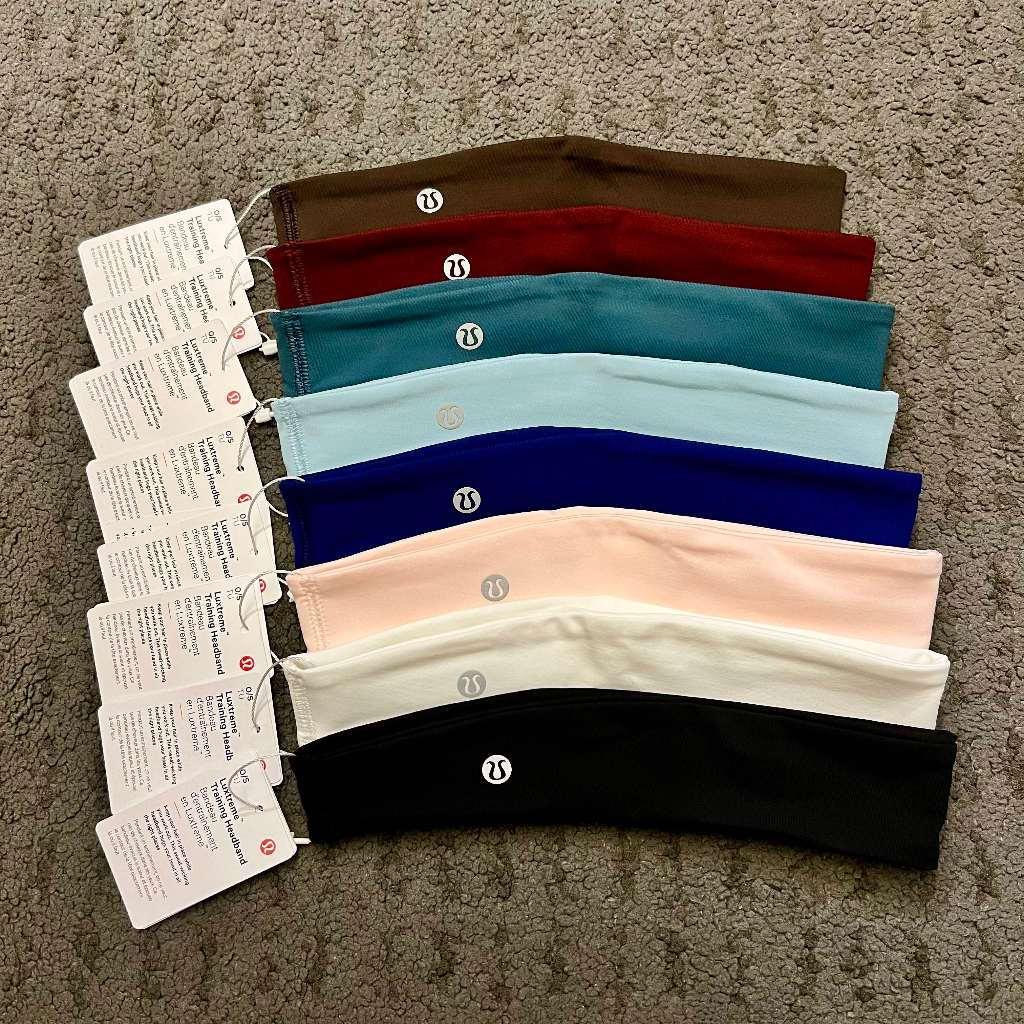 HS⚑ lululemon Luxtreme Training Headband 髮帶 頭帶 髮圈 止汗圈 美國代購