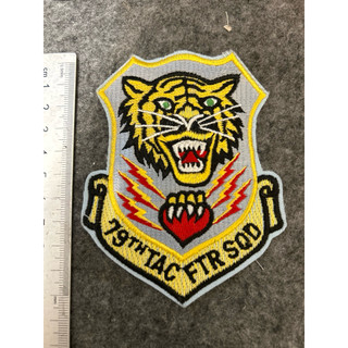 臂章/美國/79th Tactical Fighter Squadron/無背膠