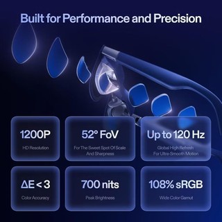 國際版XREAL 1S AR眼鏡 含Xreal Eye Beam Pro