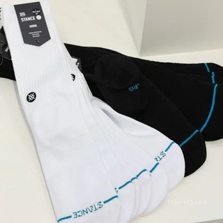 STANCE ICON 3 PACK 長襪 襪子 三雙一組 黑/白【Insane-21】