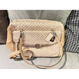 🔥二手 正品 Coach 25212 SVBV9 Madison Madeline Satchel肩背包 側背包 托特包