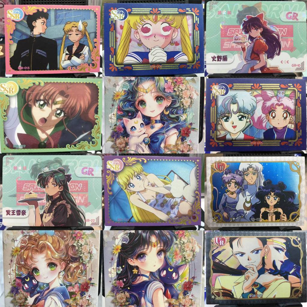 「二手小舖」❤️第十版❤️國卡美戰卡牌🍀普卡確認款🍀二次元美少女戰士收藏卡牌美少女戰士拆卡美戰二創
