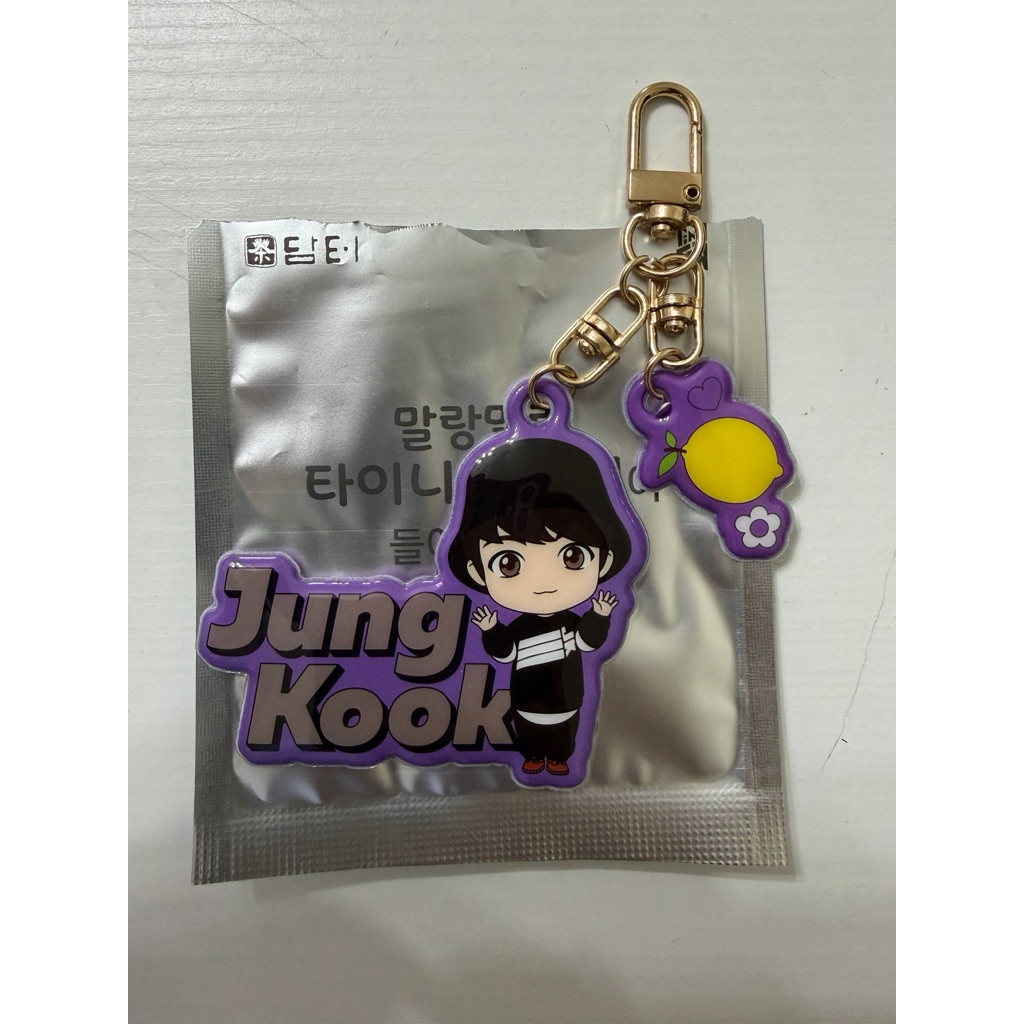 現貨 BTS 防彈少年團 鑰匙圈 TinyTAN 康普茶 吊飾