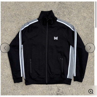 Needles BEAVER 日本別注Track Jacket - Cotton Jersey -黑白 蝴蝶外套