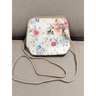 二手 義大利製 Genuine leather Borse in pelle 真皮 小方包 淑女包 肩背包 側背包