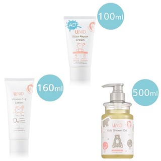 美國UNID (AD植萃舒緩修護霜100ML/F+E燕麥潤膚乳160ML/大寶洗淨沐浴露500ML) ⟡滿百出貨⟡