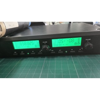 嘉強 MIPRO ACT-300B UHF雙頻道純自動選訊無線麥克風，6B頻道