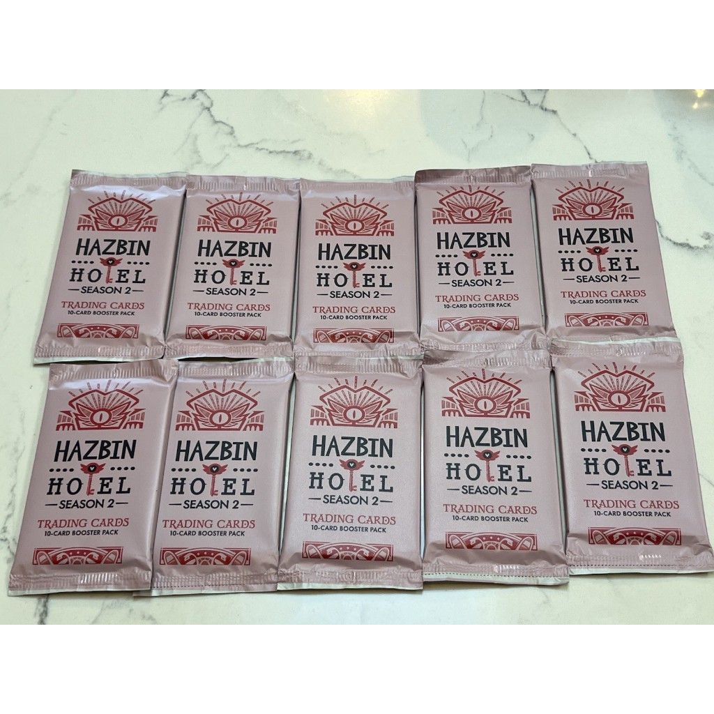 HAZBIN HOTEL Season 2 Trading Cards 2nd Edition Booster Pack