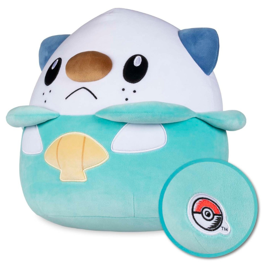 預購 絕版不補貨🚀正貨🚀美國寶可夢中心 Squishmallows 寶可夢 Oshawott 水水獺 娃娃 抱枕 玩偶
