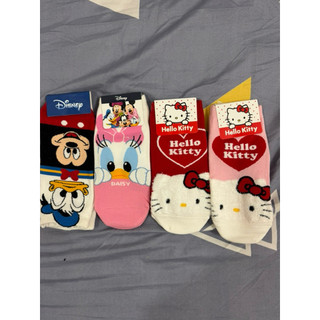 韓國造型襪子 hello kitty Disney 船襪