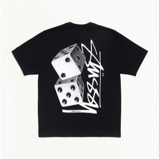 AirRoom 正品現貨 2026SS STUSSY TALL DICE TEE 背後 LOGO 骰子 短T