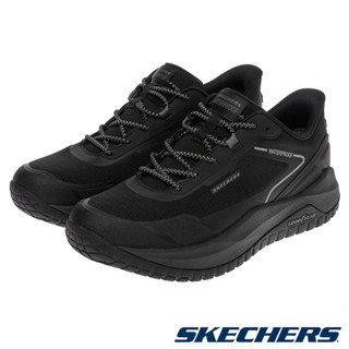 SKECHERS BADGER - WATERPROOF 瞬穿舒適科技 防潑水 男休閒鞋-211367BBK