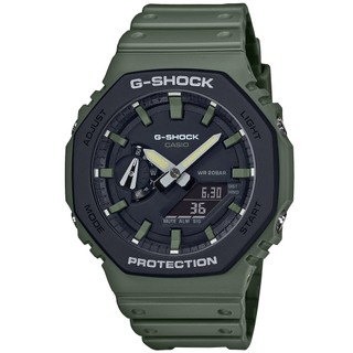 CASIO 卡西歐 G-SHOCK 強悍風格 八角形錶殼 錶 GA-2110SU-3A