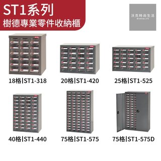 樹德SHUTER ST1零件櫃 ST1-575 ST1-525 收納 分類 零件 置物櫃