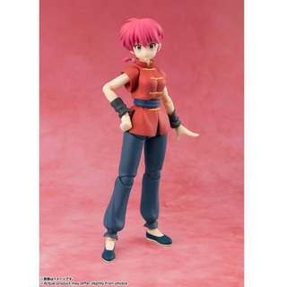 萬代 S.H.F SHF 亂馬1/2 女亂馬 新TV版 可動完成品 豬帽子模型玩具