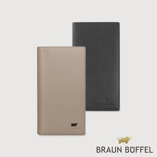 【BRAUN BUFFEL】艾康-A1 18卡兩折長夾-多色賣場(德國小金牛台灣總代理)/BF582-631