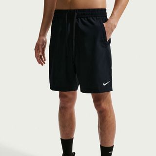NIKE AS M NK DF FORM GFX FILL SHRT 男 運動短褲 訓練 速乾 黑-IF2785010