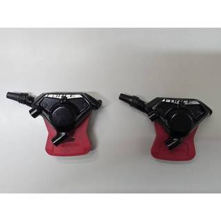 拆出全新品 SRAM FORCE E1 碟煞前後卡鉗組 卡鉗 附來令片 附夾片 不附螺絲