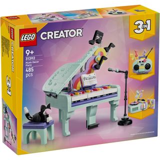 LEGO 31392 音樂裝飾鋼琴與貓咪 樂高® Creator 3in1【必買站】樂高盒組